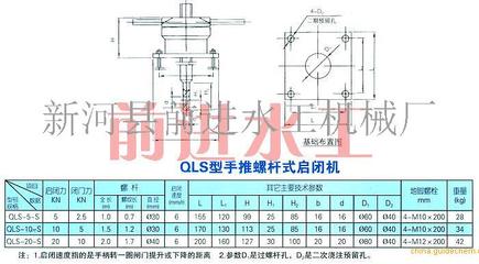 螺杆式启闭机生产厂家