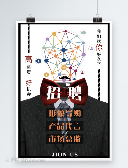 人才招聘海报设计